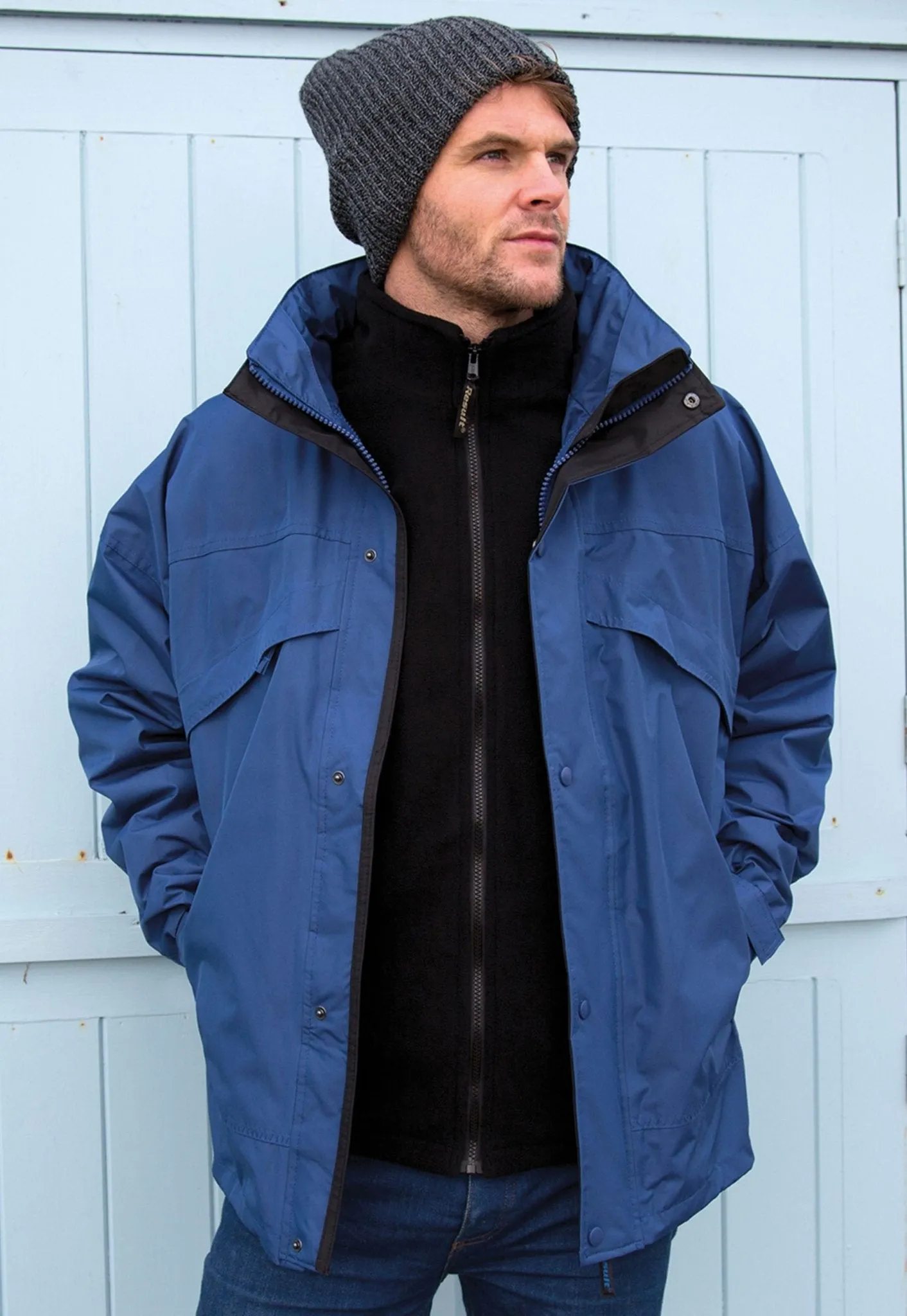 3-in-1 Zip and Clip Jacket RE68A