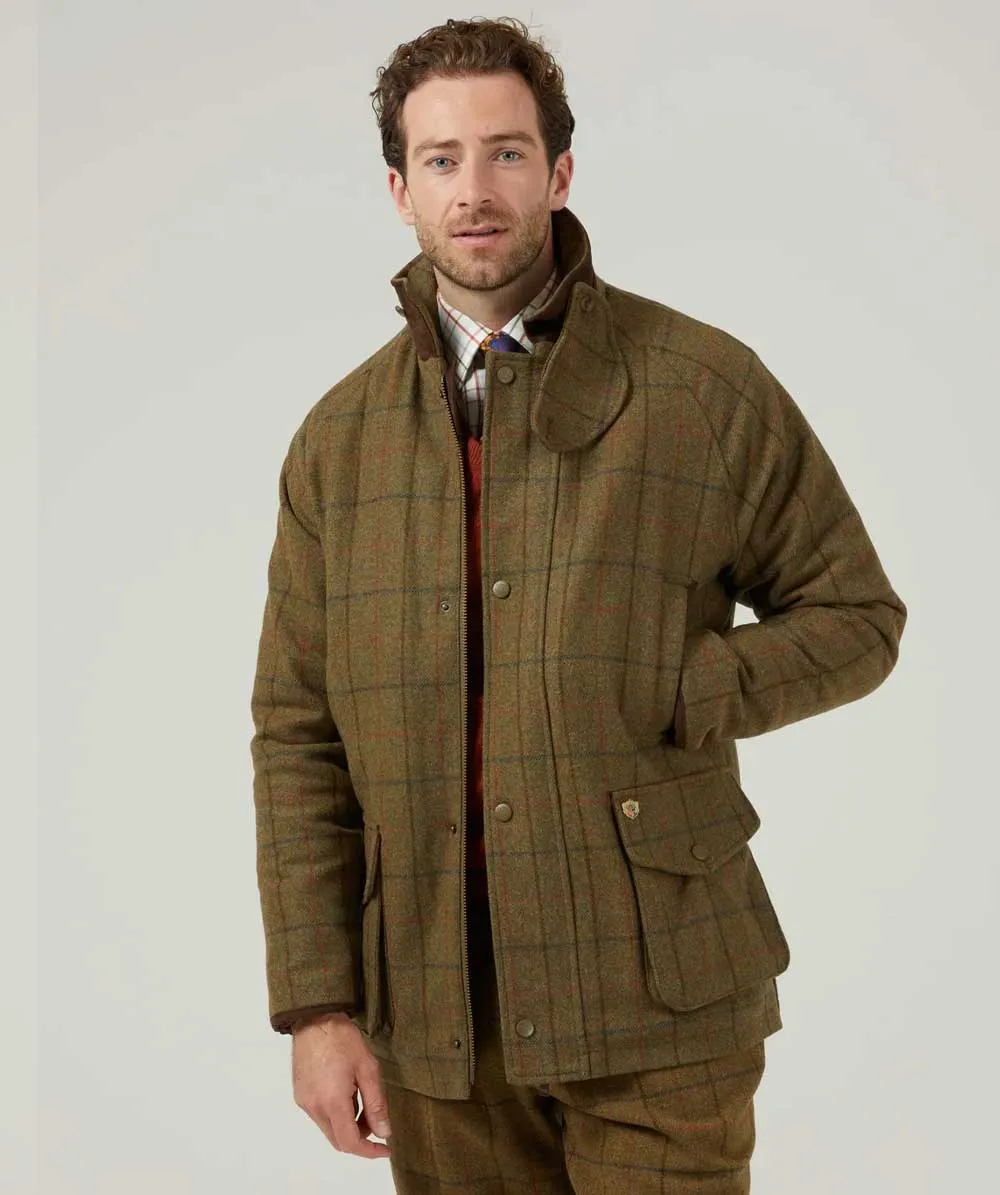 Alan Paine Combrook Tweed Waterproof Coat