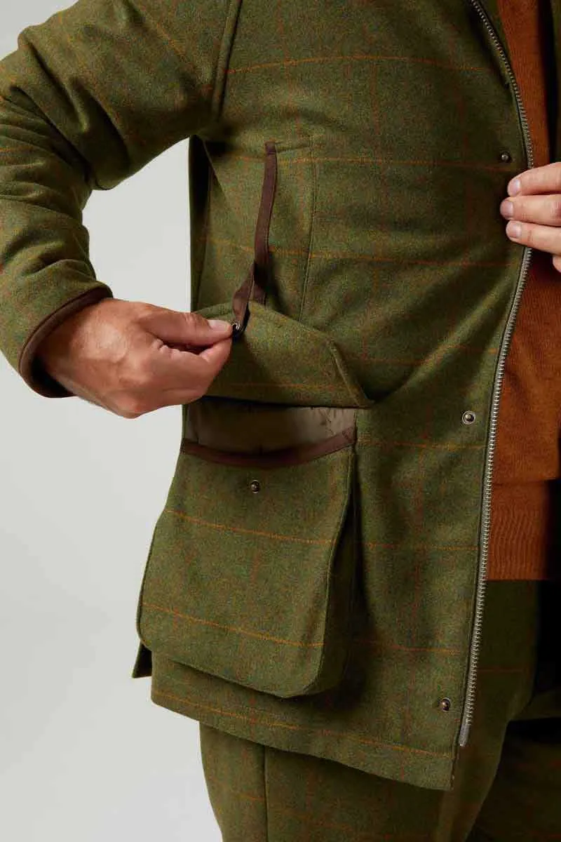 Alan Paine Combrook Tweed Waterproof Coat