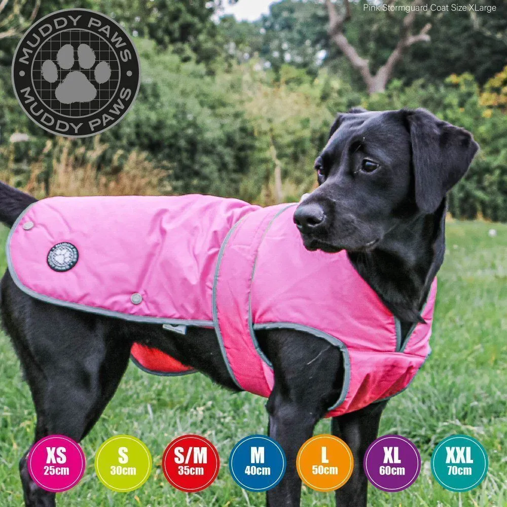 Ancol 25cm Pink Stormguard Dog Coat - X-Small