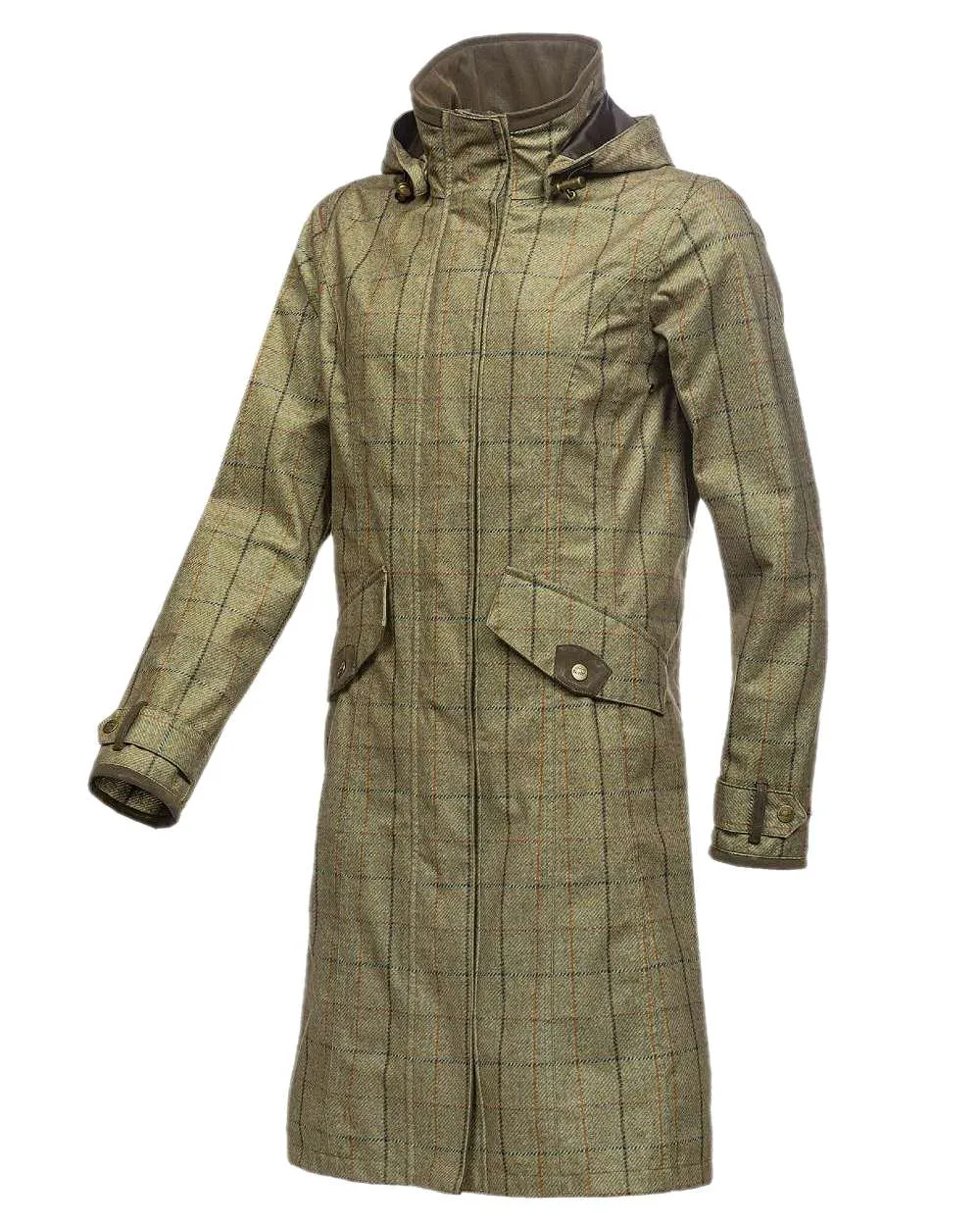 Baleno Twyford Womens Printed Tweed Coat