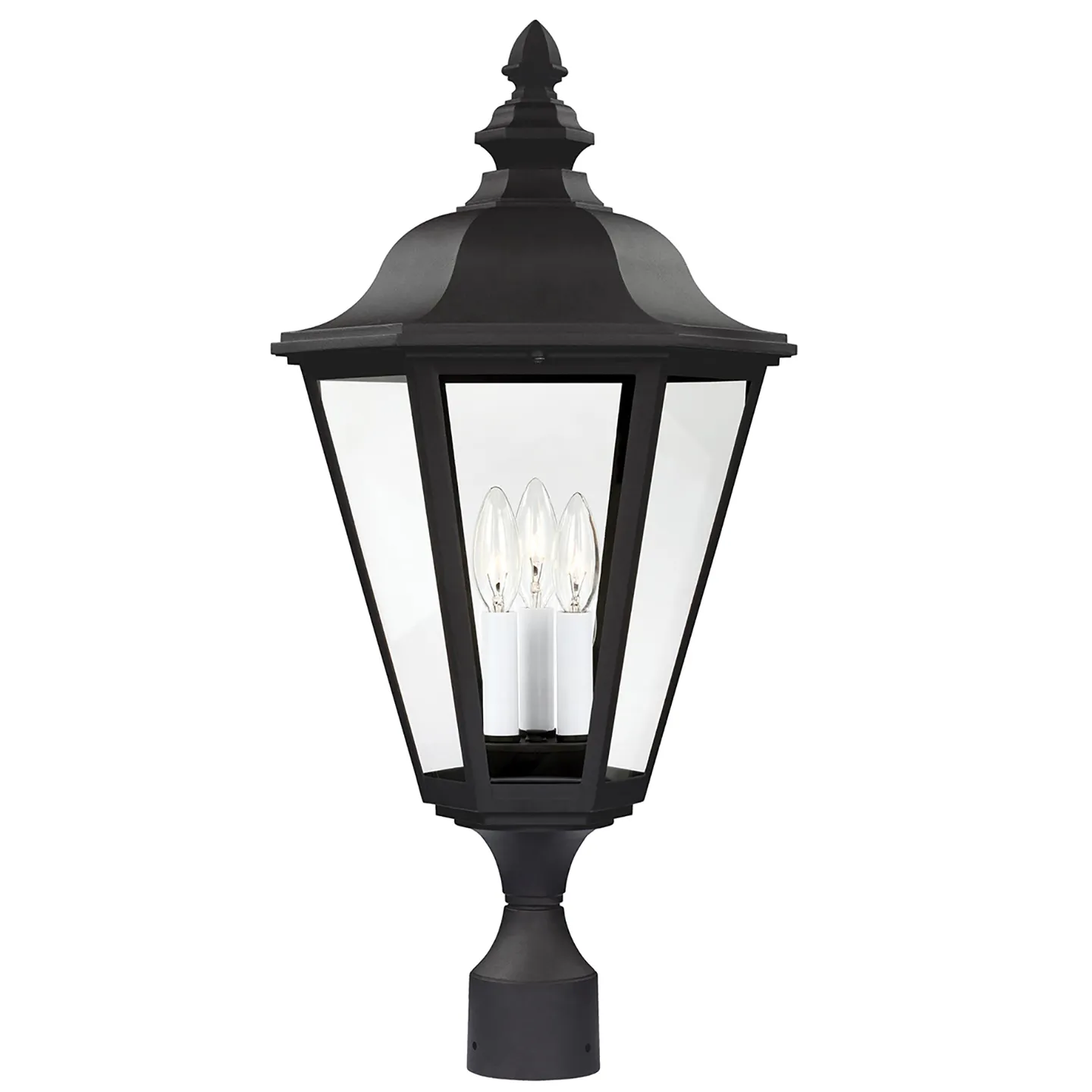 Brentwood Three Light Outdoor Post Lantern