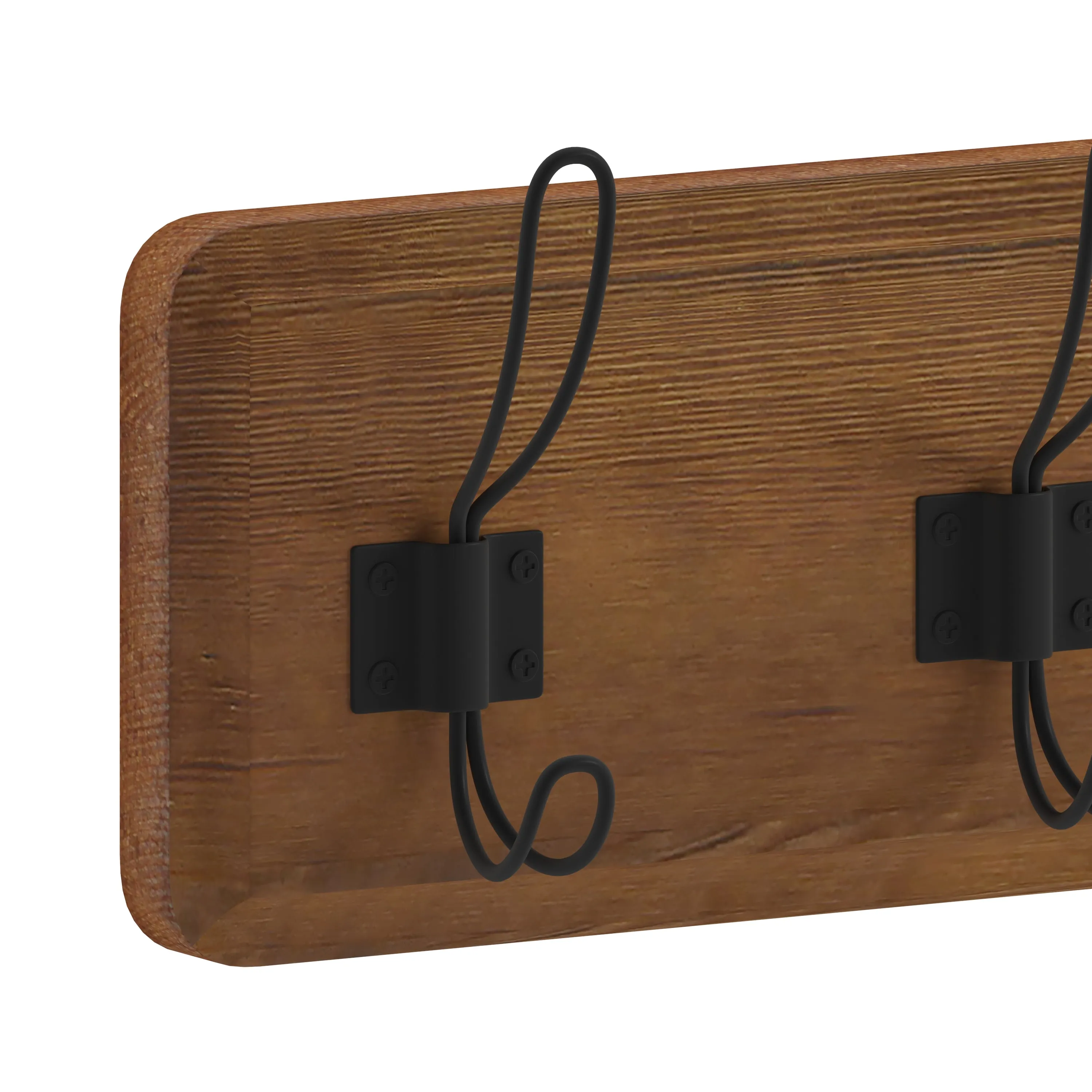 Classic Brown Wall Coat Rack HFKHD-GDI-CRE8-632315-GG