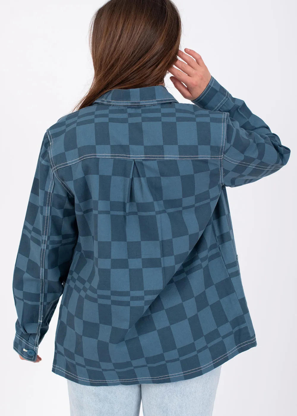 Drill II Chore Print Jacket