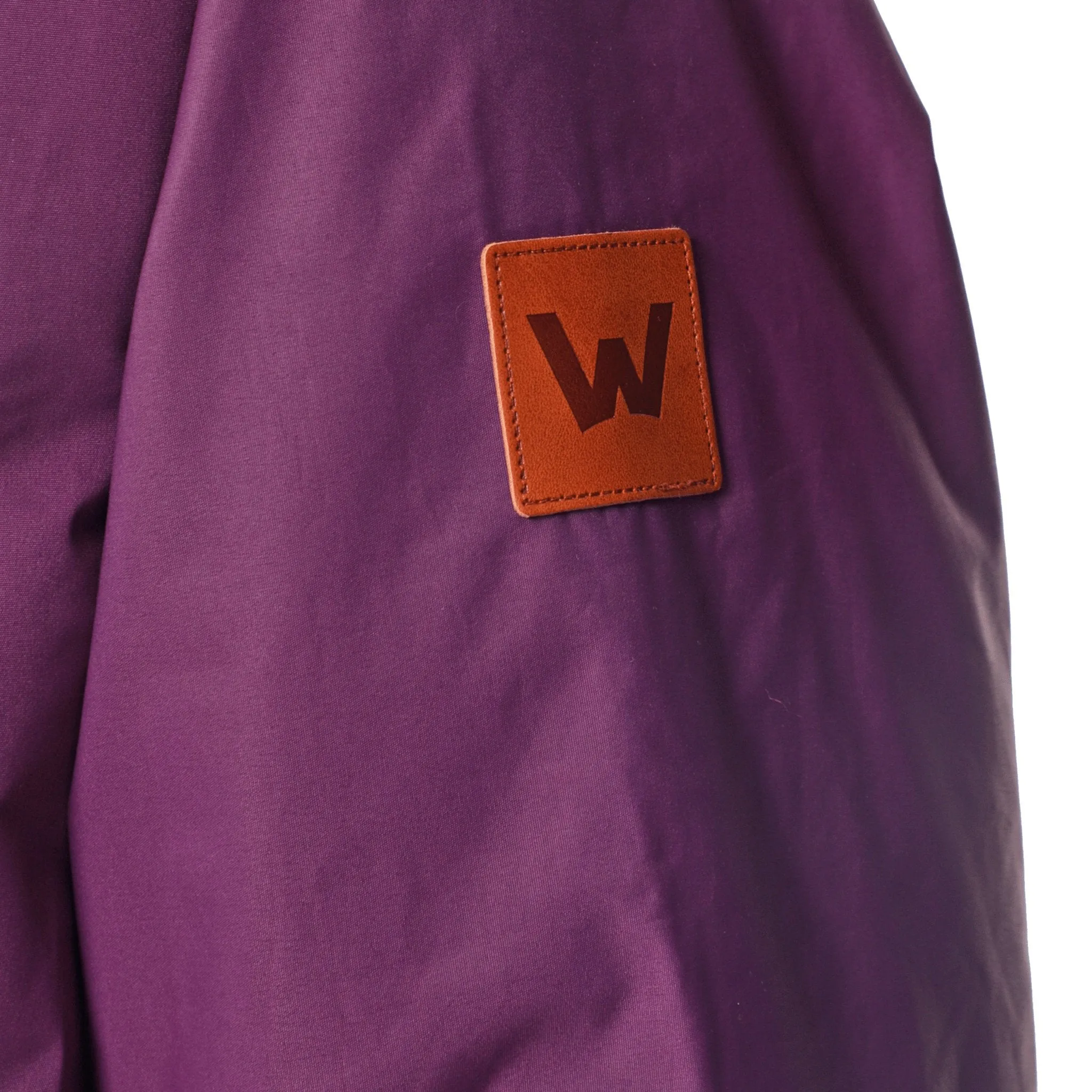 Fleece-Lined Hot Tub Changing Robe | Waterproof & Windproof | Unisex | Purple