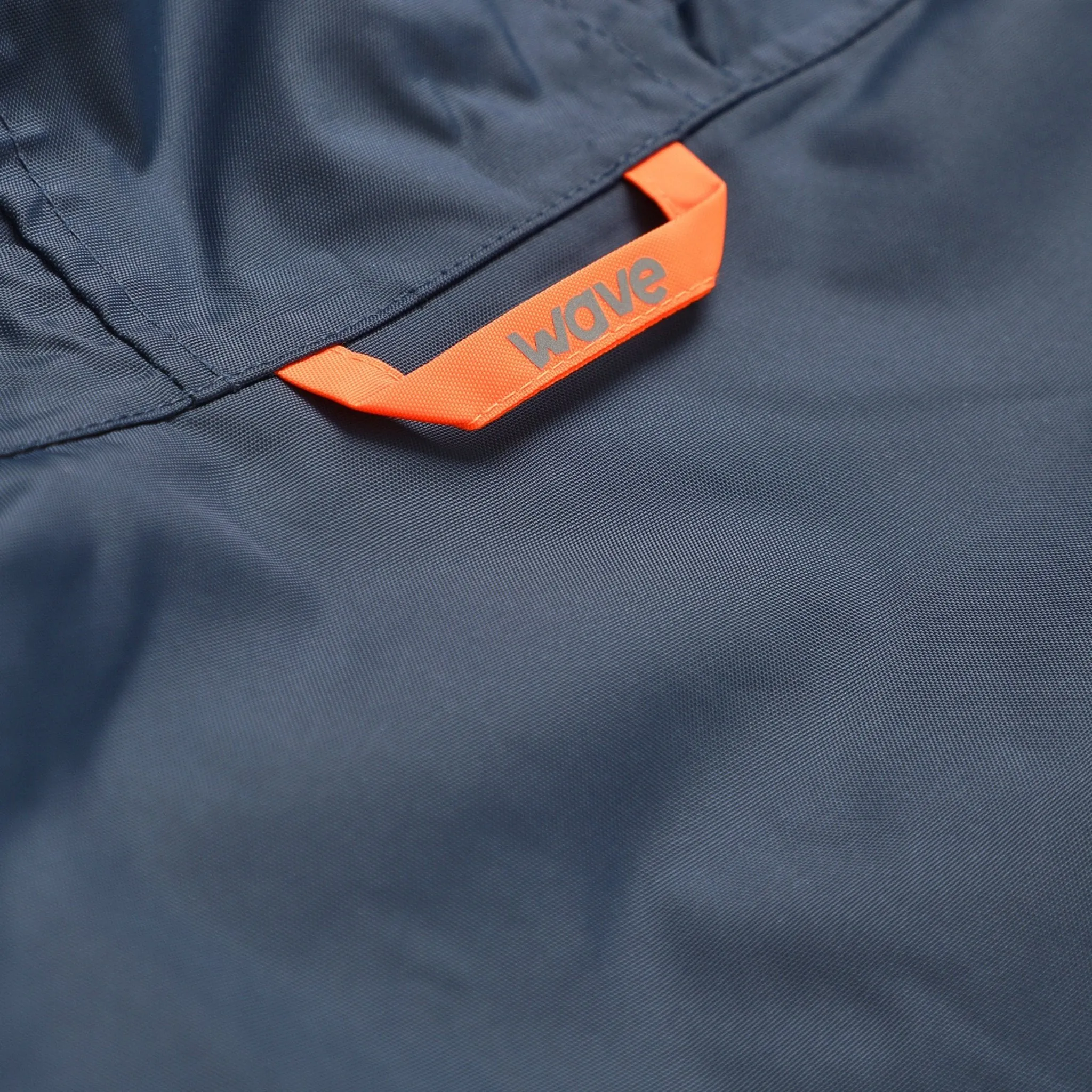 Fleece-Lined Waterproof Changing Robe | Waterproof & Windproof | Unisex | Navy Blue