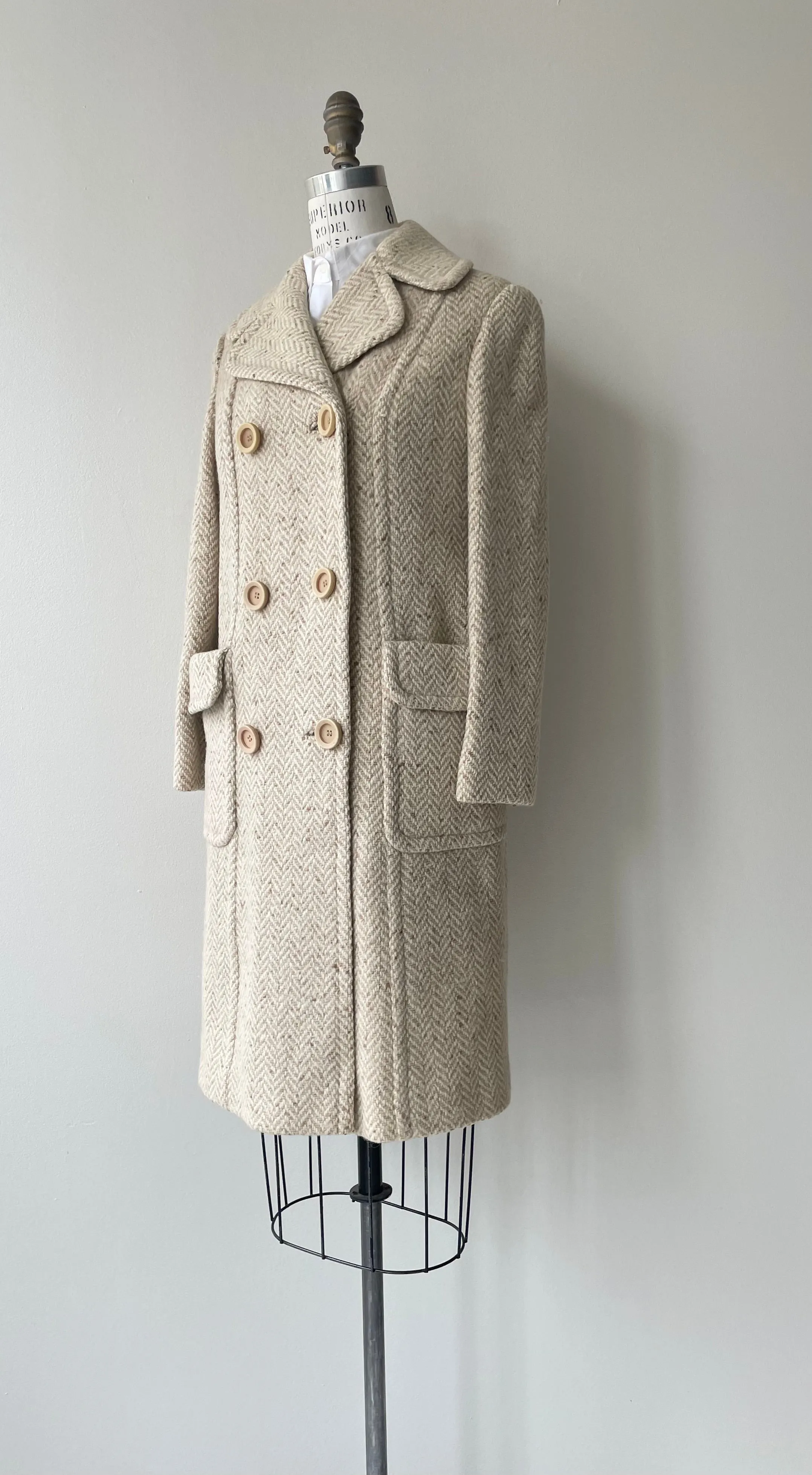 Golden Tweed Coat | 1960s