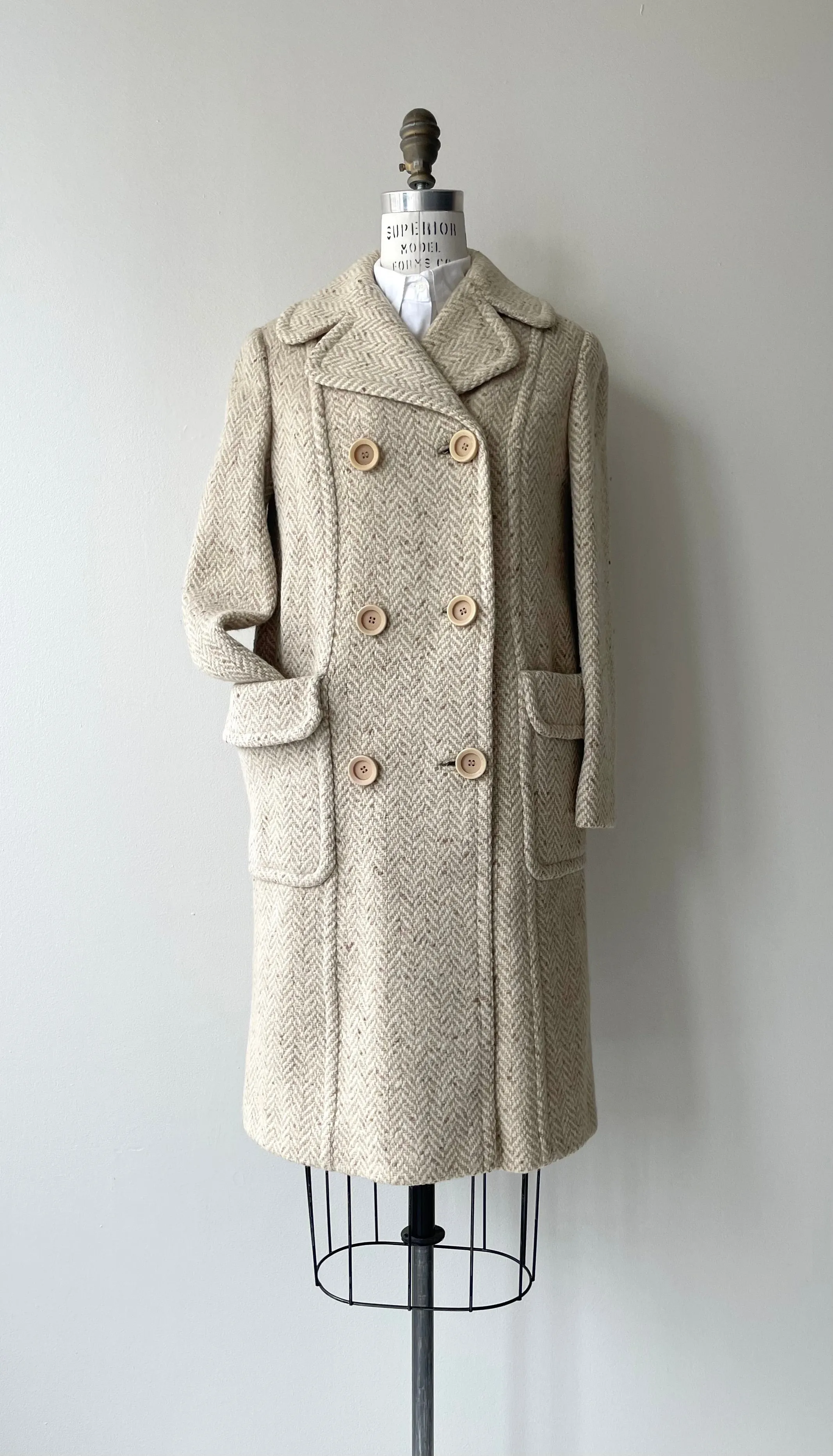 Golden Tweed Coat | 1960s