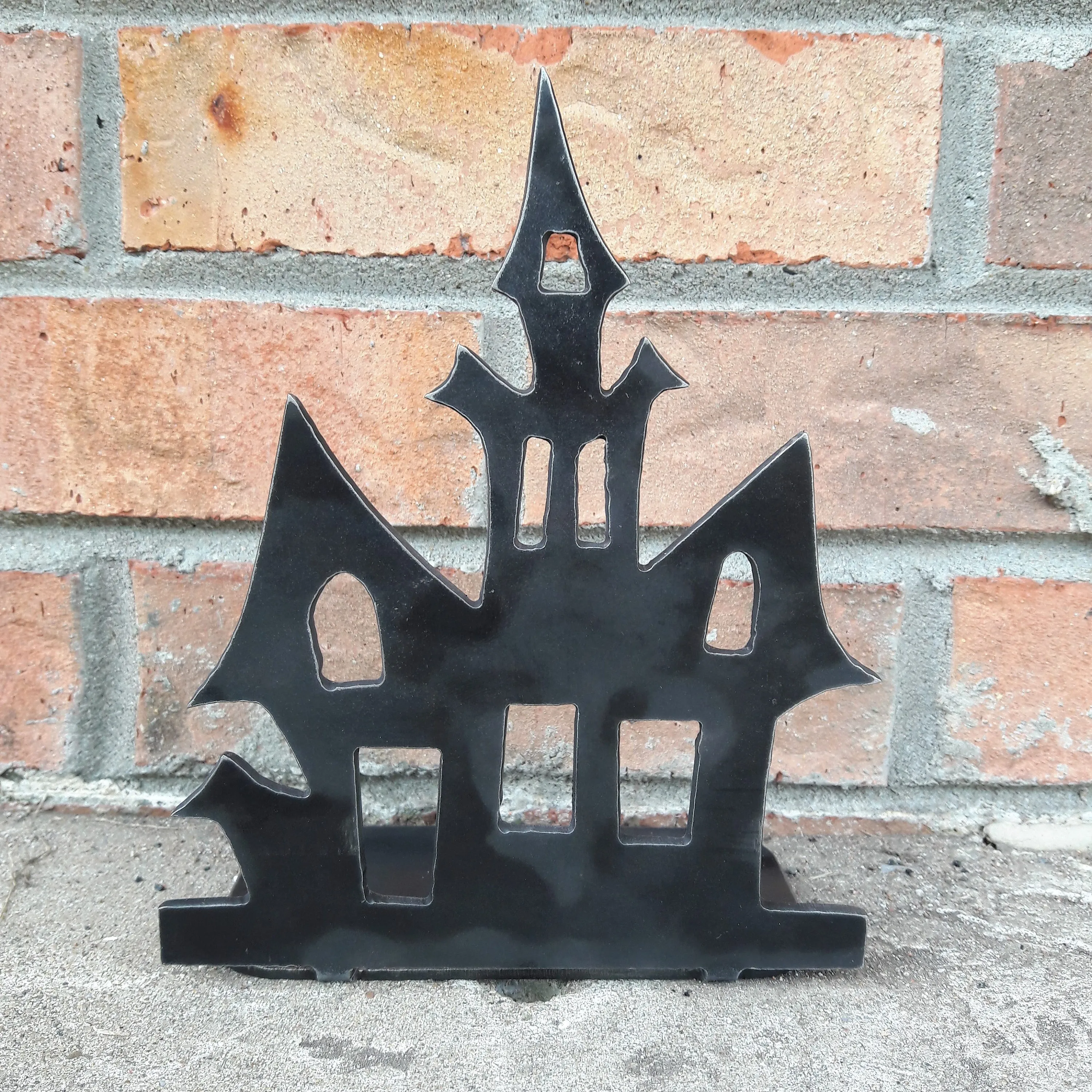 Haunted House Candle Holder Halloween Decor