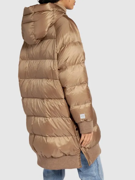 Max Mara   Seif waterproof down long jacket 