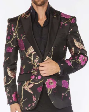 Men's Fashion Blazer-Spring Pink