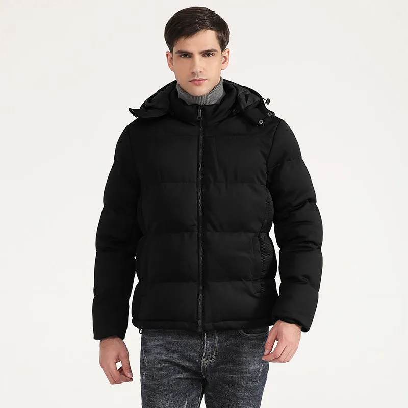 Men's Padded Jacket Cold And Rain Resistant Winter Jacket