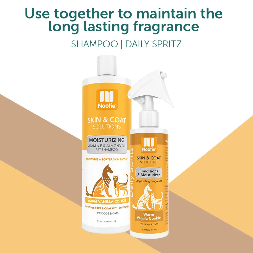 Moisturizing Vitamin E and Almond Oil Pet Shampoo | Warm Vanilla Cookie