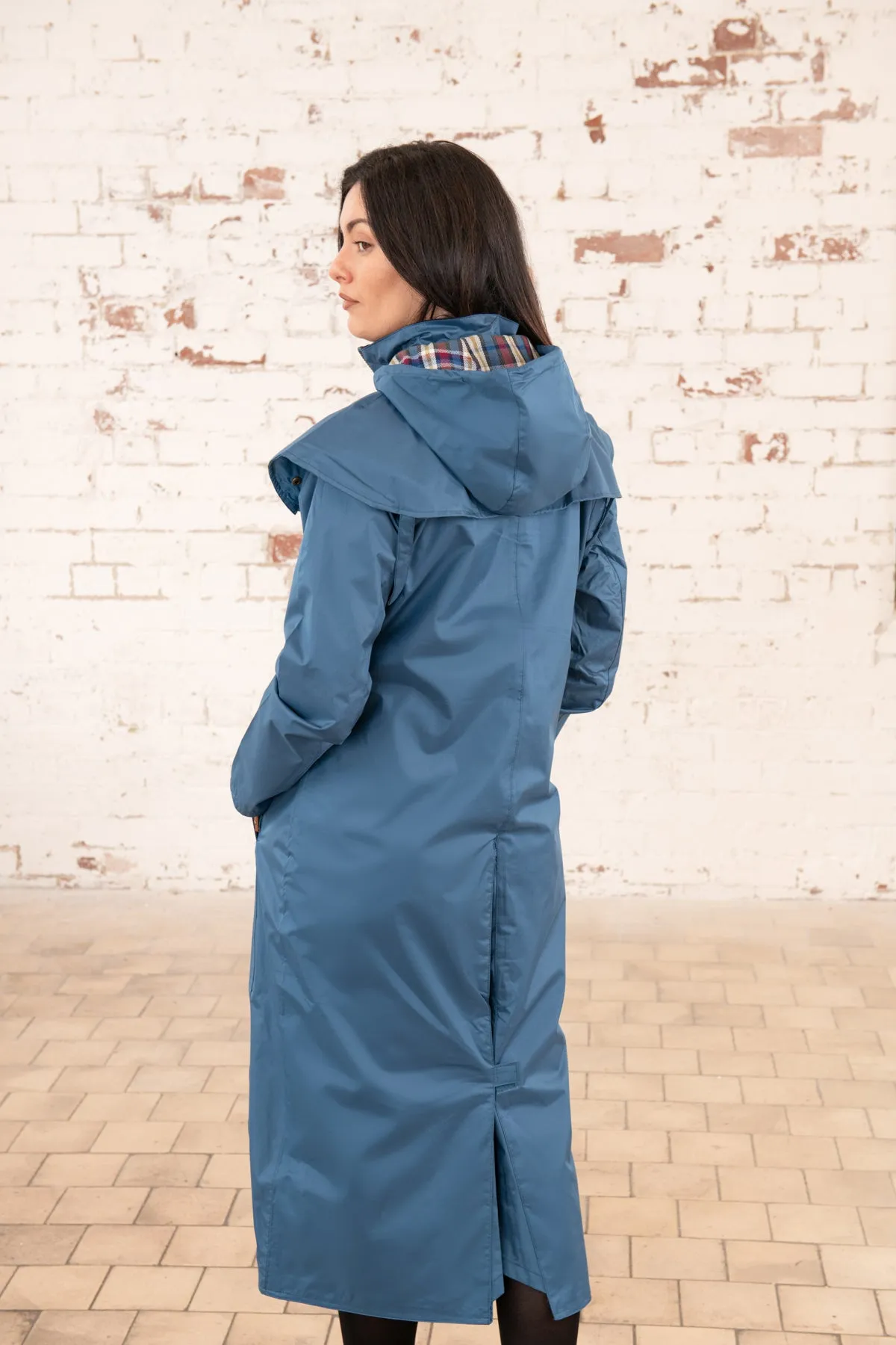 Outback Full Length Waterproof Raincoat - Deep Sea