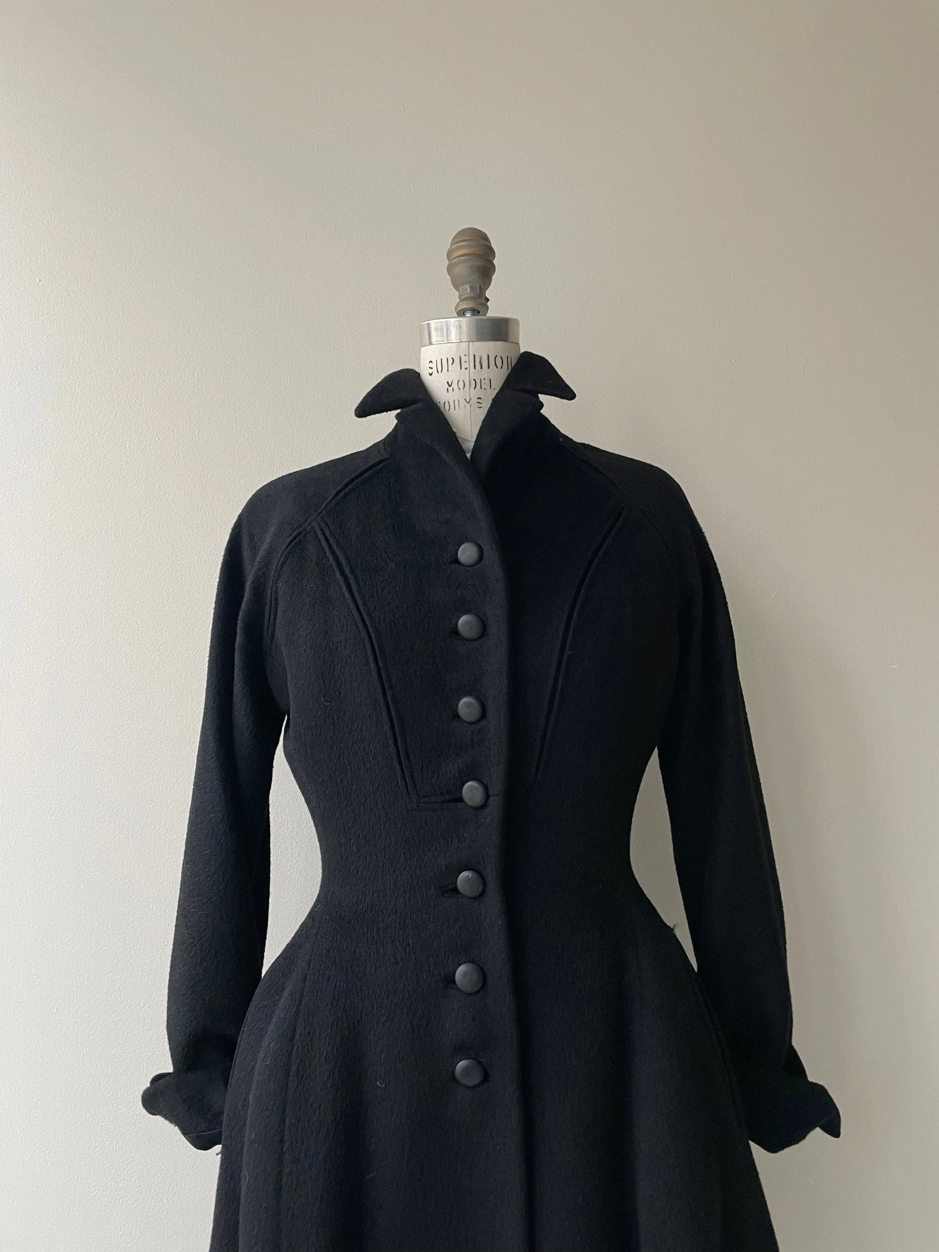 Phantome 1950s Wool Coat