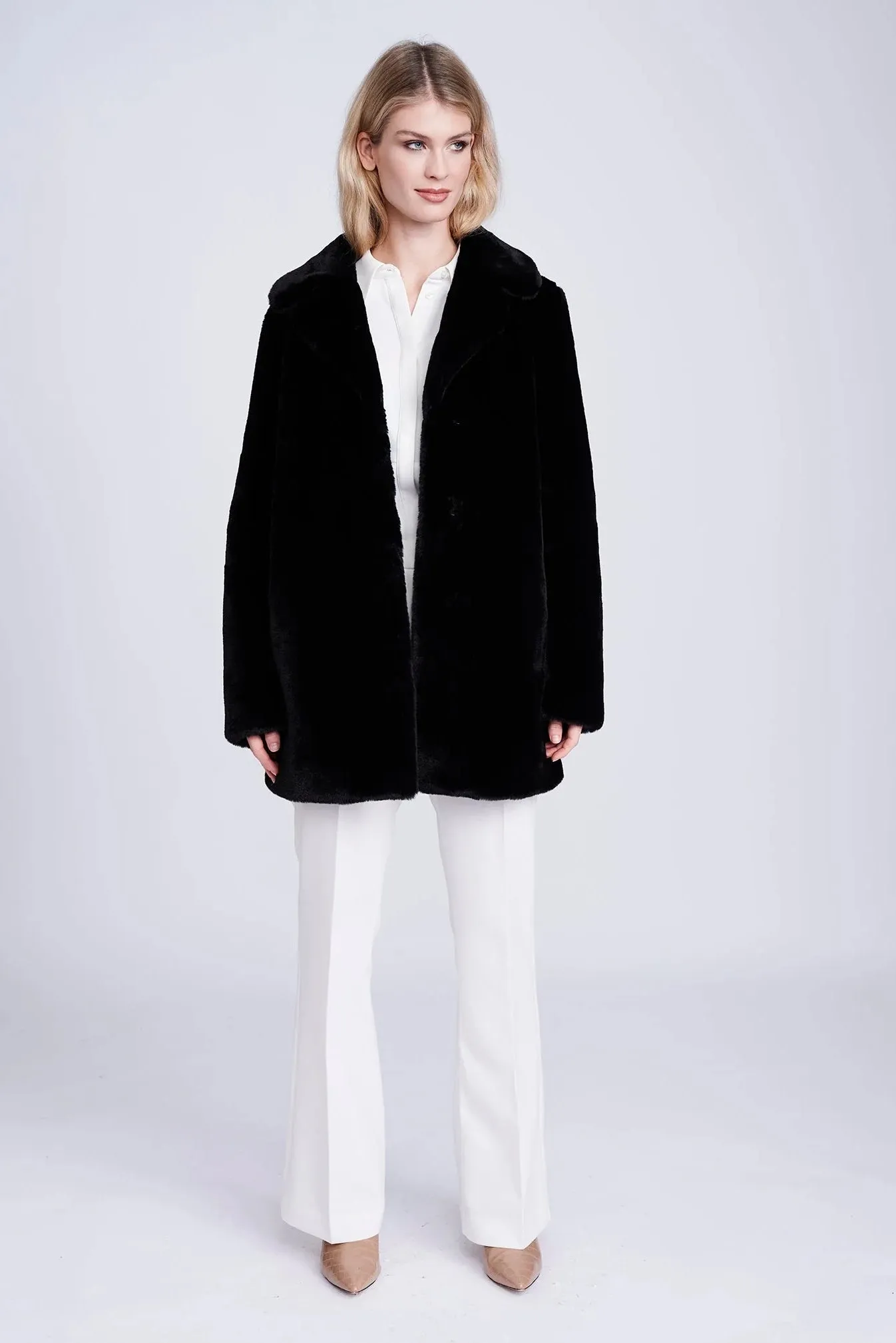 Pia Rossini Kennedy Faux Fur Coat