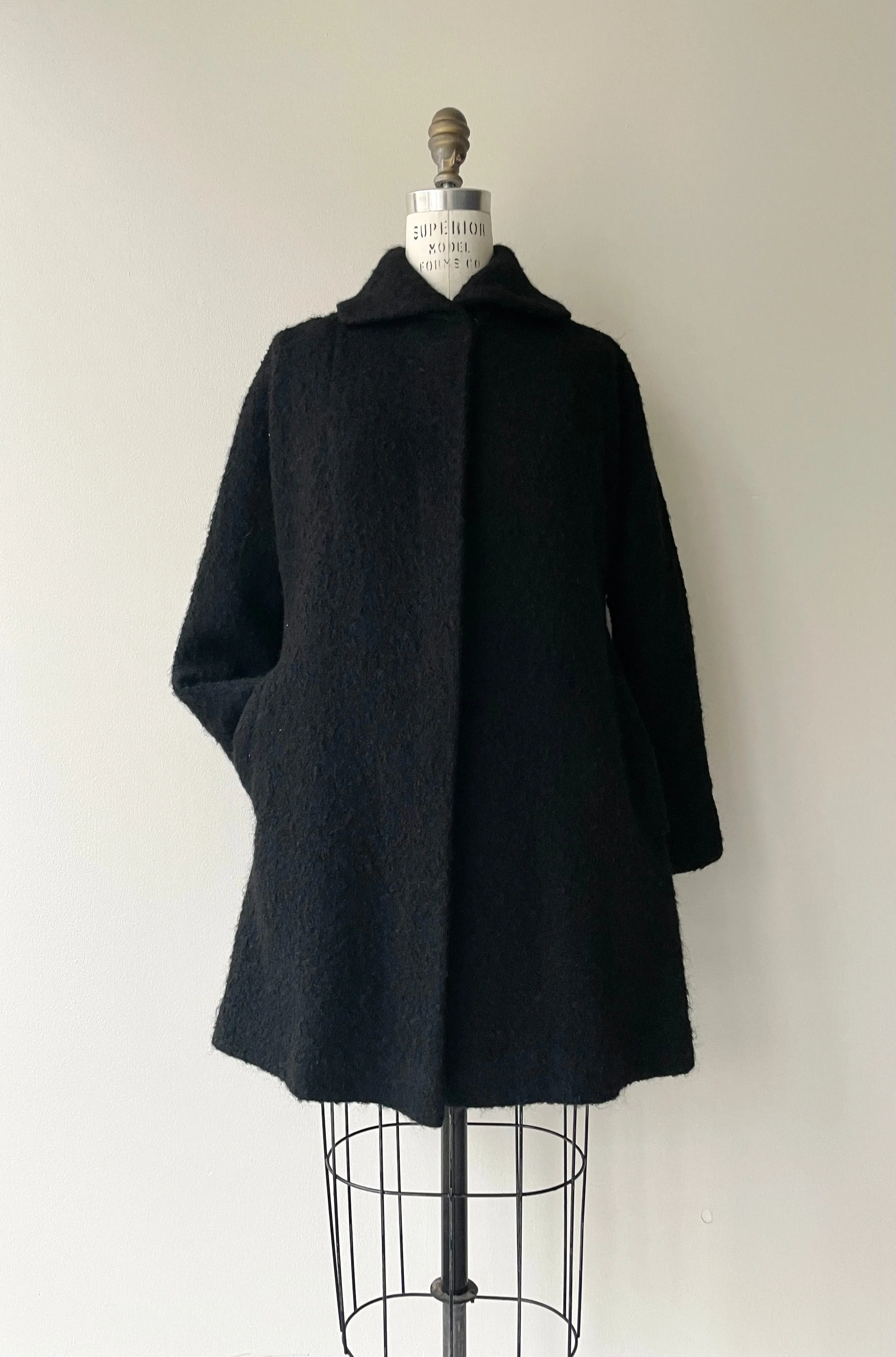 Pritzel Boucle Wool Coat