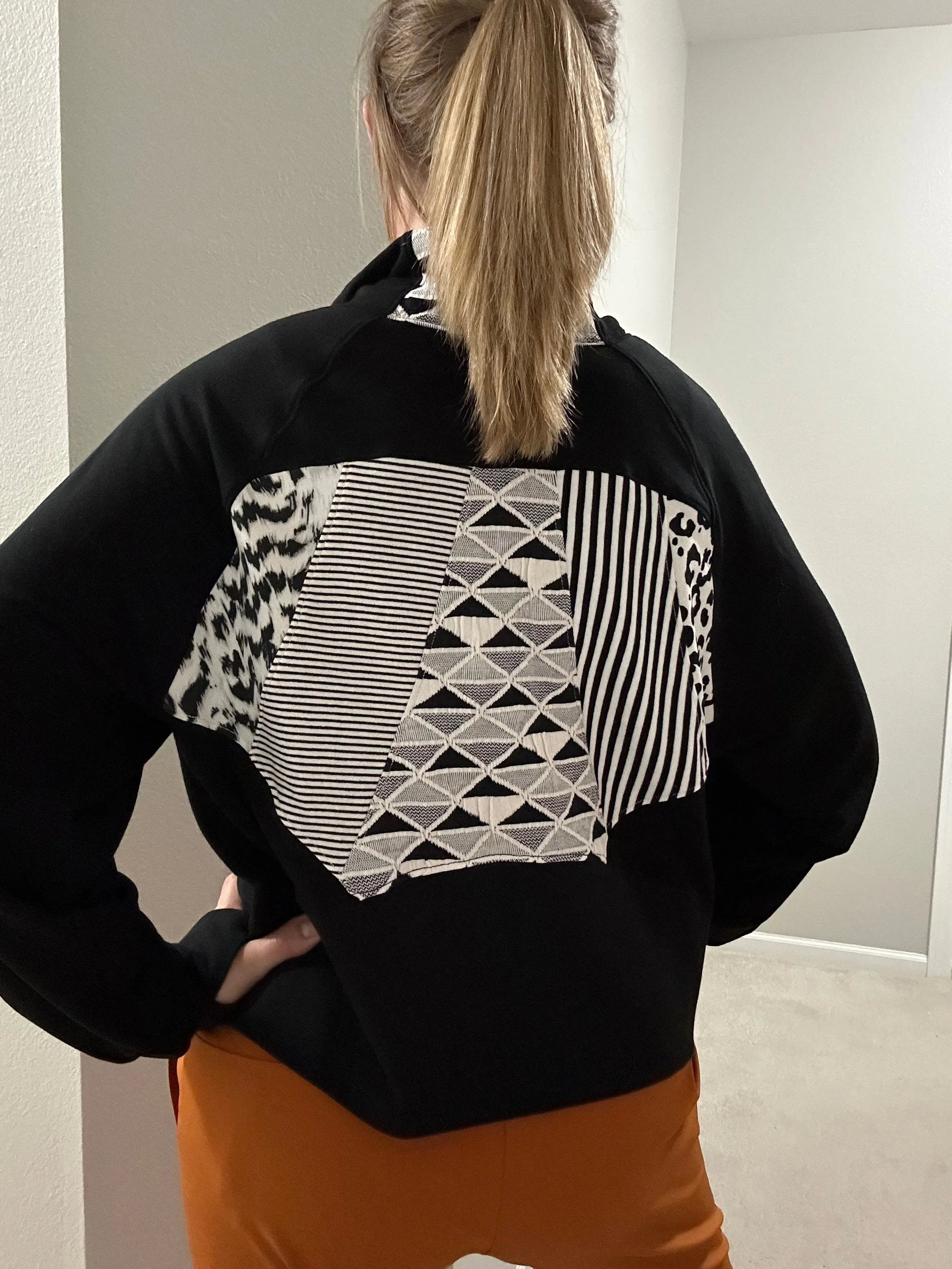 Reef Sweatshirt Colorblock Middle Back Only- PDF Sewing Pattern B-M