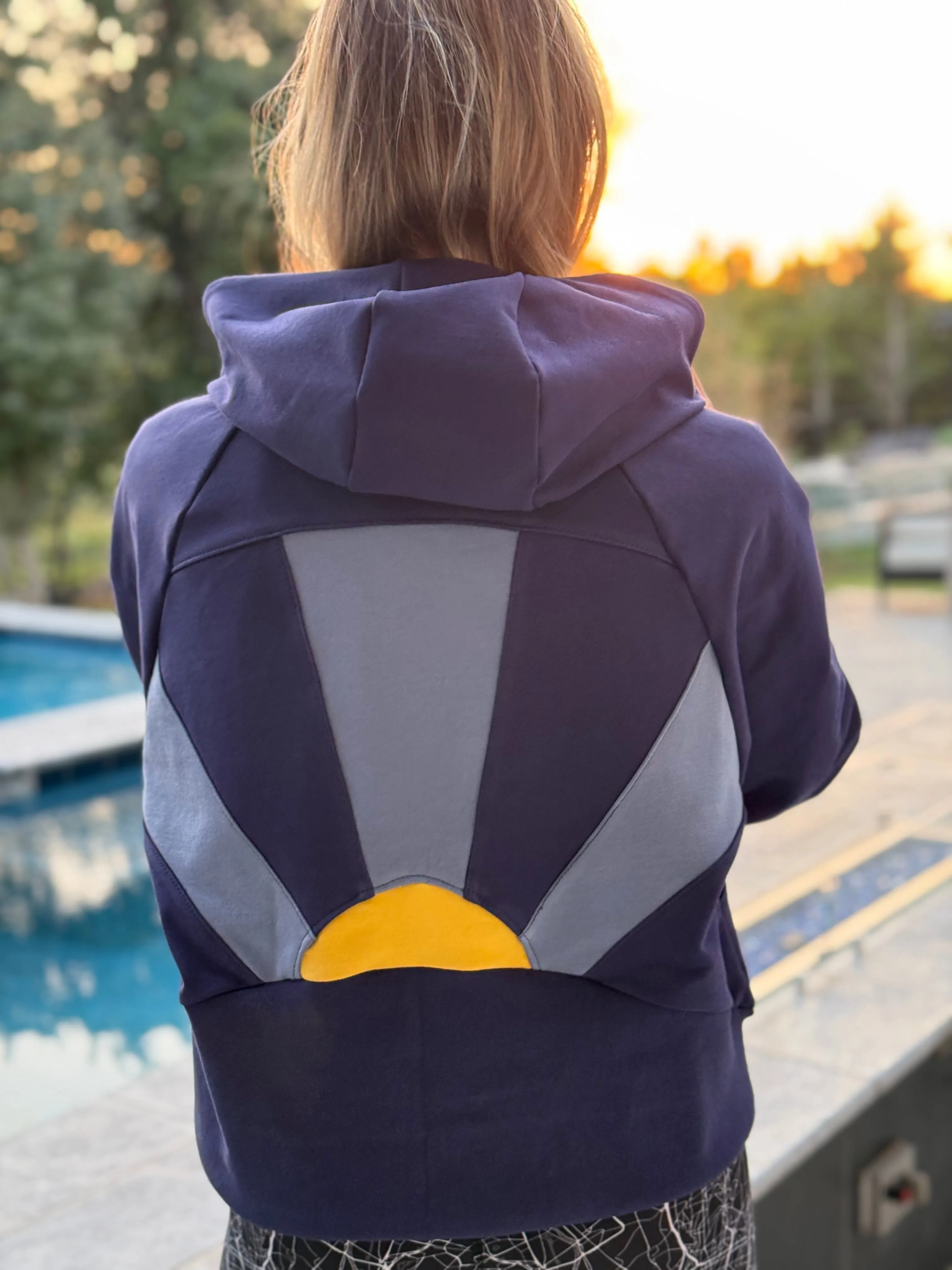 Reef Sweatshirt Colorblock Middle Back Only- PDF Sewing Pattern B-M