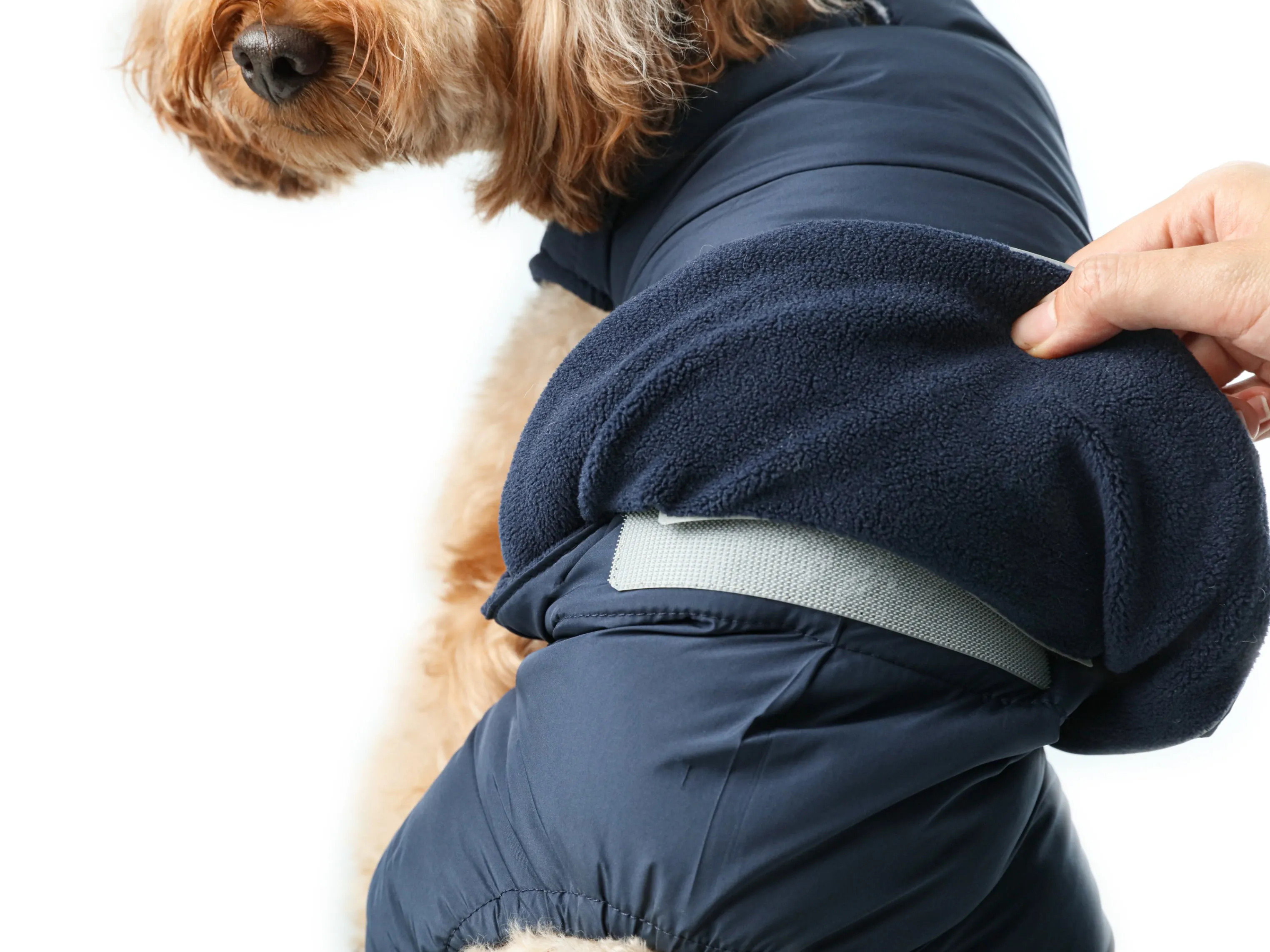 Reversible Dog Vest Jacket - Blue