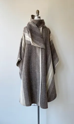 Rusk Wool Cape Coat