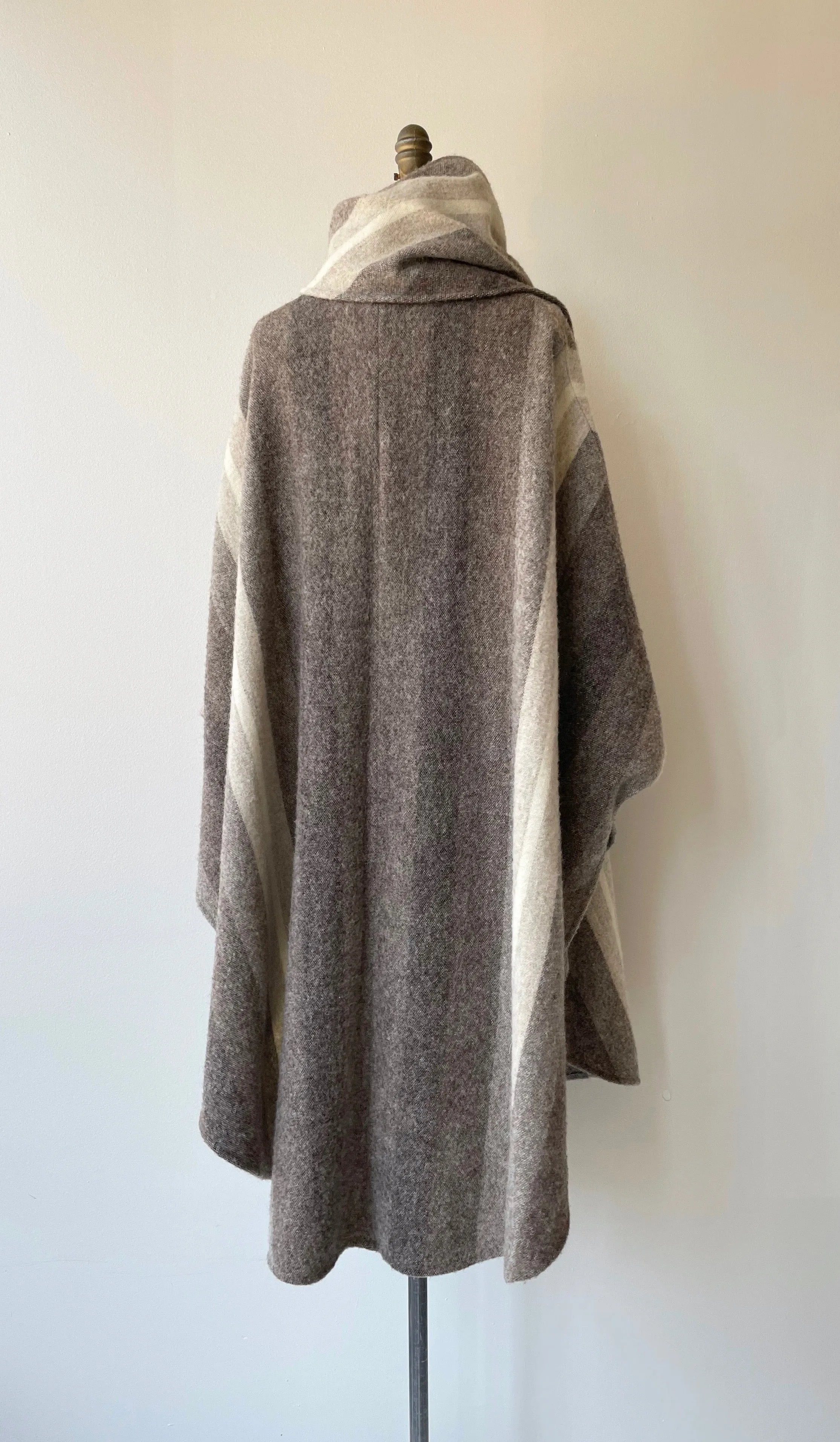 Rusk Wool Cape Coat