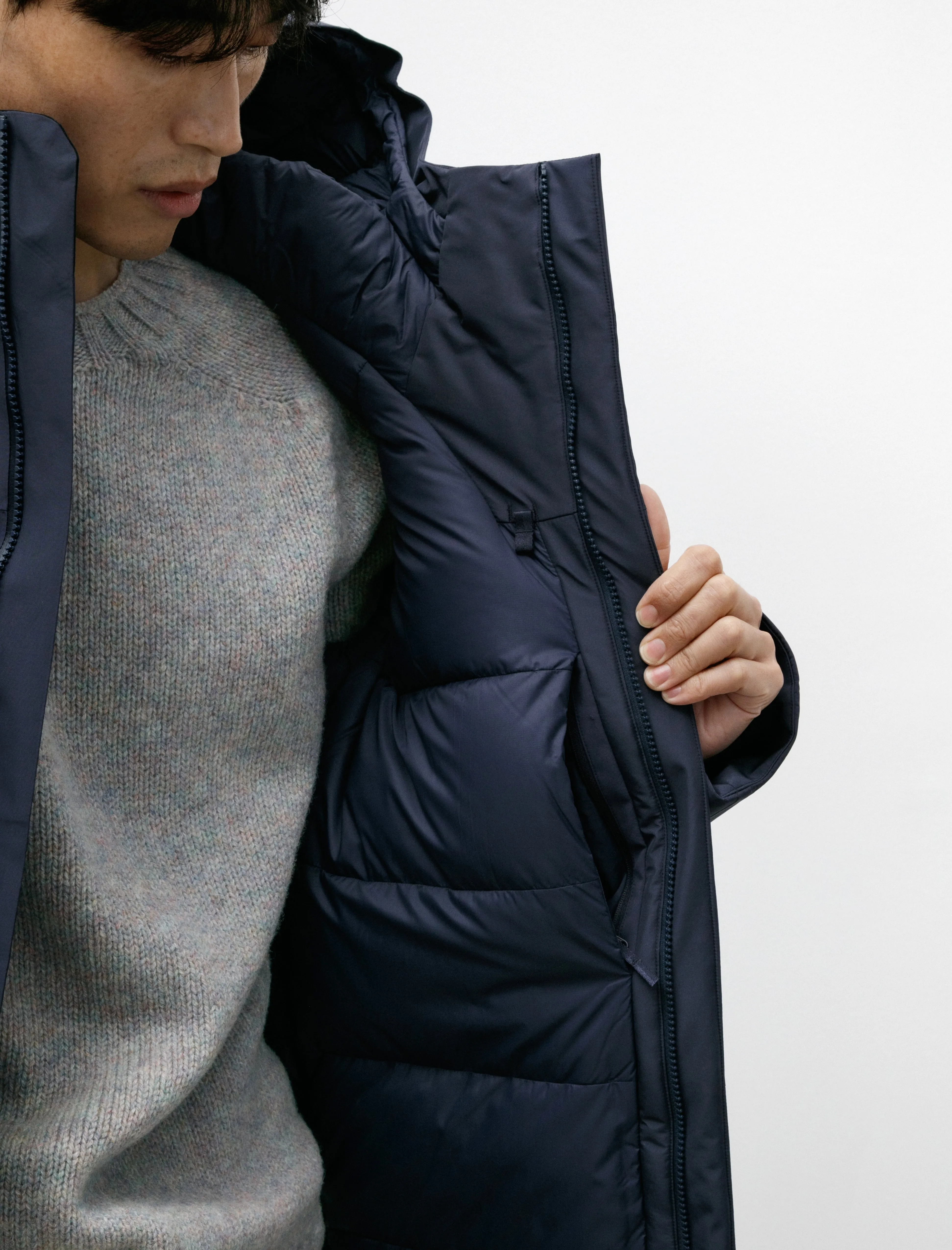 Sorin Down Jacket Black Sapphire