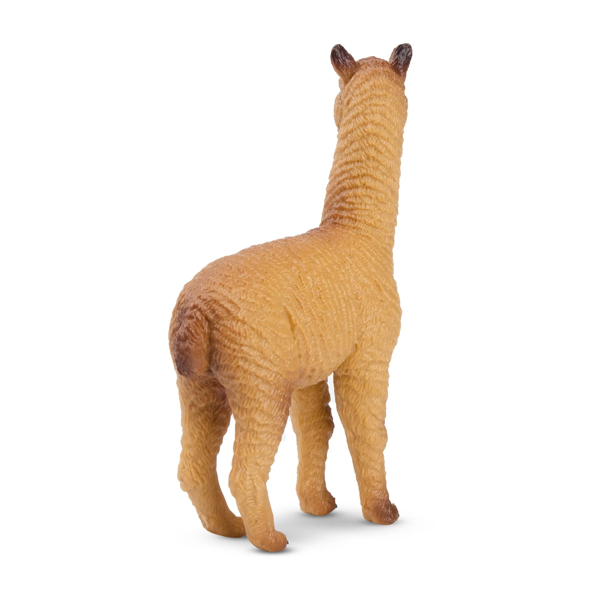 Toymany Brown Male Alpaca Figurine Toy