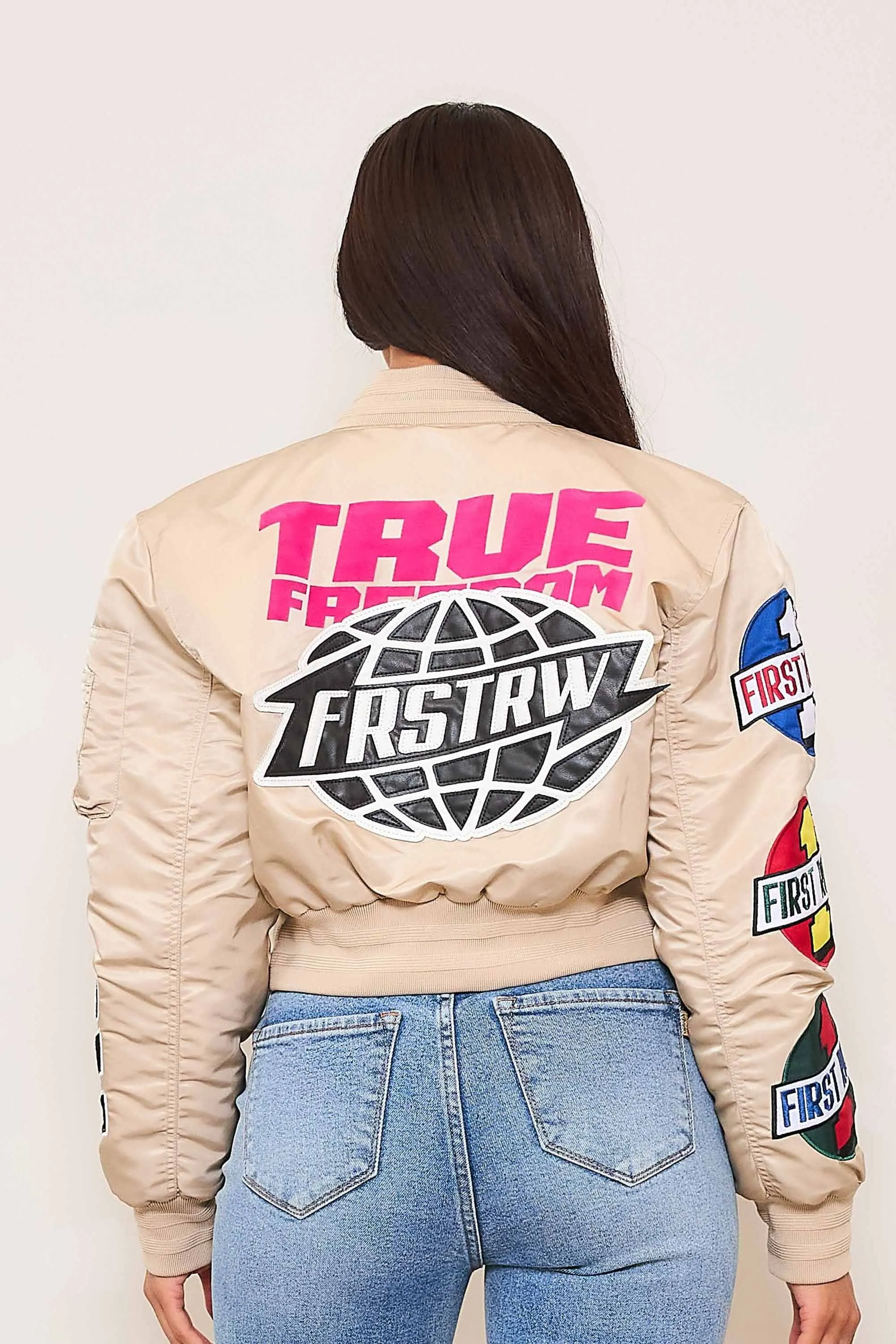 TURE FREEDOM MULTI PATCHES MA-1 JACKET