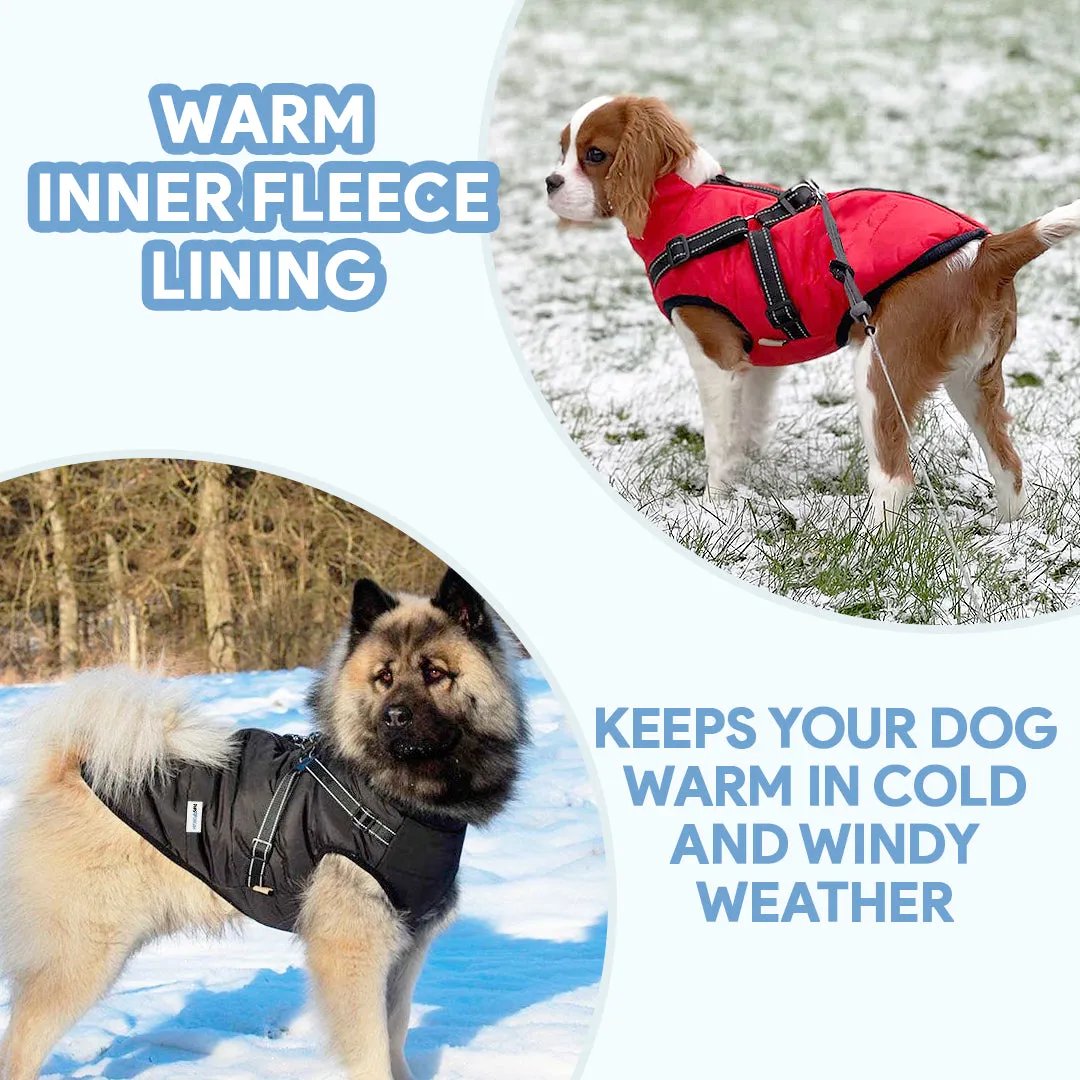 Waterproof Dog Fleece Coat