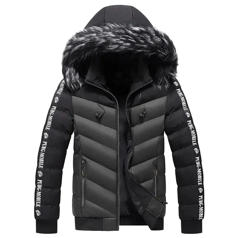 Winter Men Warm Hooded^