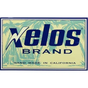 XELOS Brand "Handmade in California" Sticker